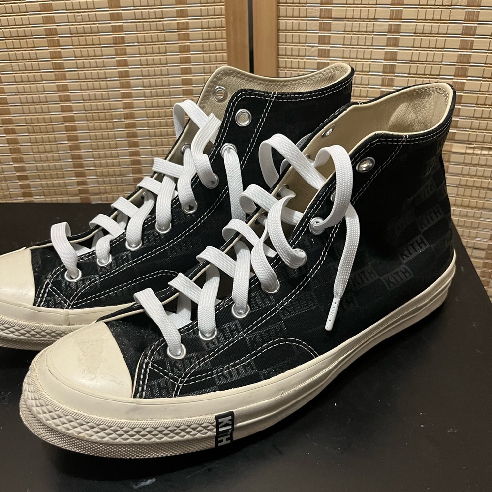 Kith X Converse ‘Black Monogram’ - image 3